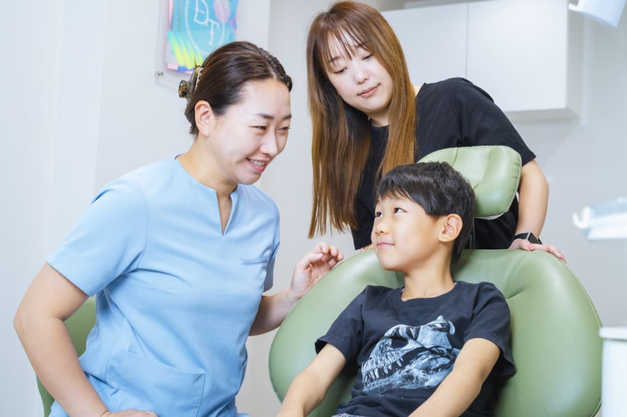 お子様が歯医者を好きになる工夫